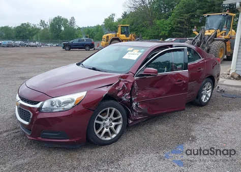2015 Chevrolet Malibu 1Lt из США, поврежденный, VIN 1G11C5SL6FF348979